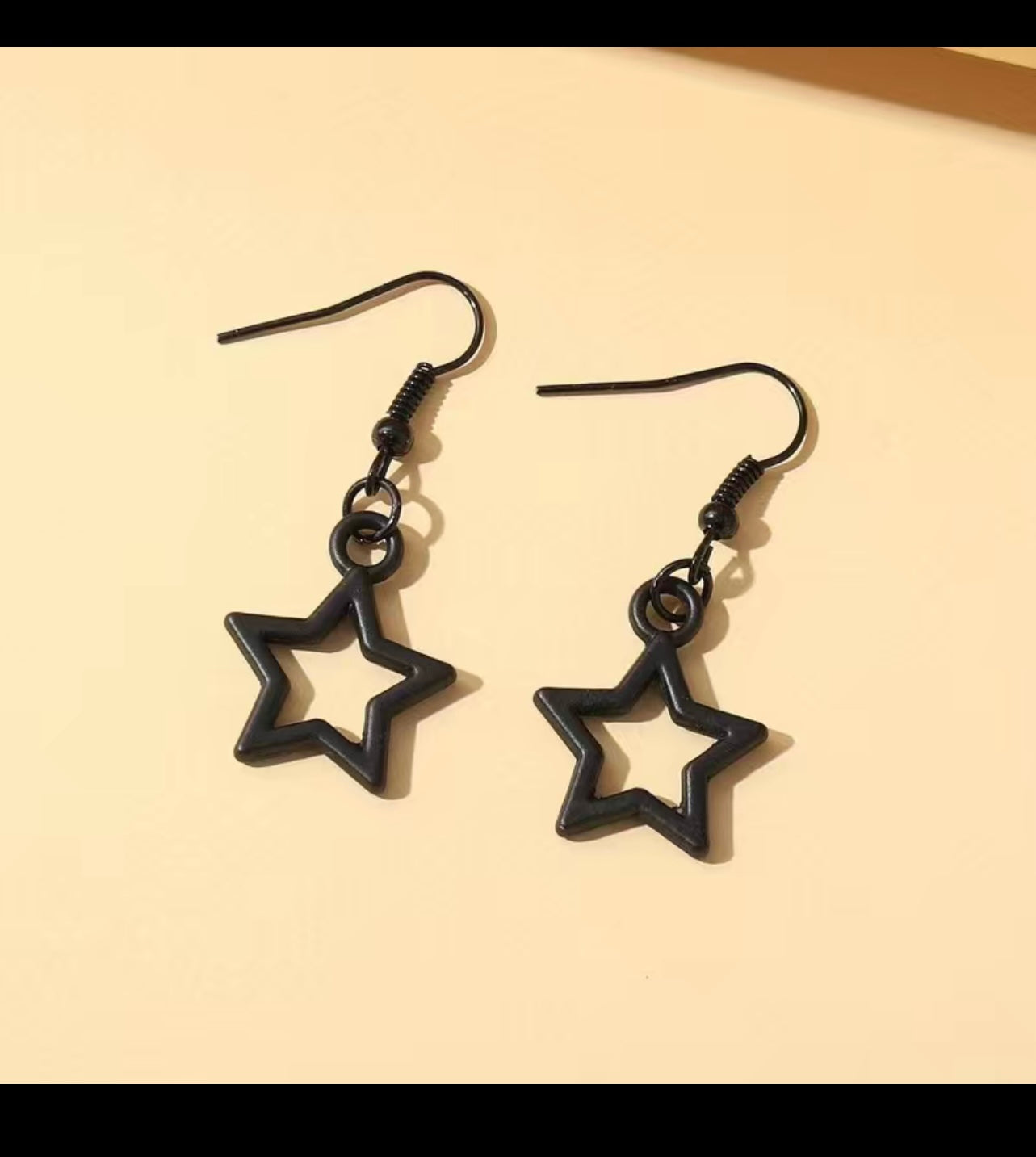 Star Hook Earrings