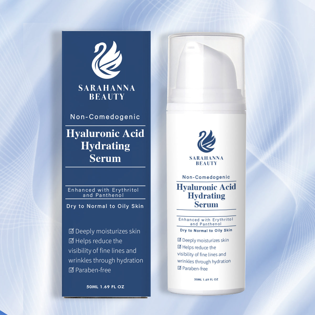 Sarahanna Beauty Hyaluronic Acid Hydrating Serum 50mL