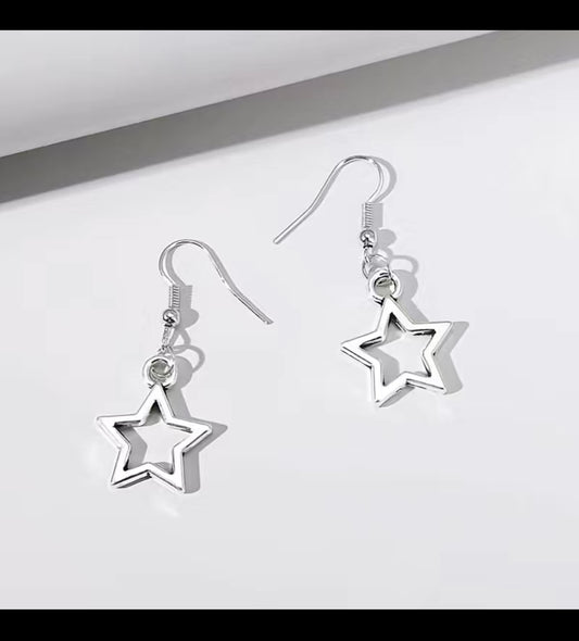 Star Hook Earrings