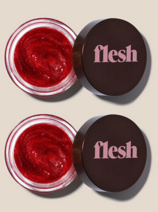 FLESHPOT - Eye and Cheek Gloss Enchantment (Sheer Red with Silver Flecks) - FINAL SALE